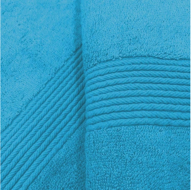 Lot de 5 serviettes de bain 600 g/m² en coton et bambou - Ultra-douces et absorbantes, qualité premium, anti-bactériennes