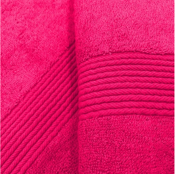 Lot de 5 serviettes de bain 600 g/m² en coton et bambou - Ultra-douces et absorbantes, qualité premium, anti-bactériennes