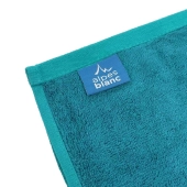 Lot de 2 serviettes de bain 50x100 cm - Serviettes de toilette éponge 600 g/m² 100 % coton, absorbantes, douces et durables