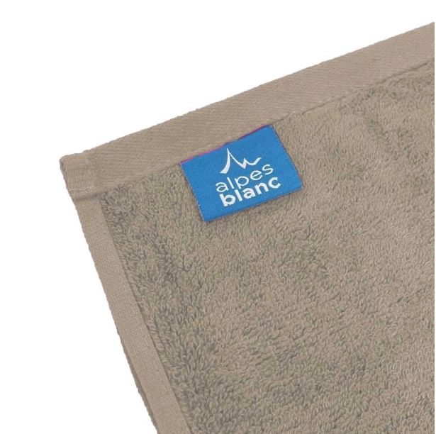 Lot de 2 serviettes de bain 50x100 cm - Serviettes de toilette éponge 600 g/m² 100 % coton, absorbantes, douces et durables