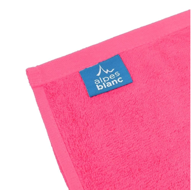 Lot de 2 serviettes de bain 50x100 cm - Serviettes de toilette éponge 600 g/m² 100 % coton, absorbantes, douces et durables