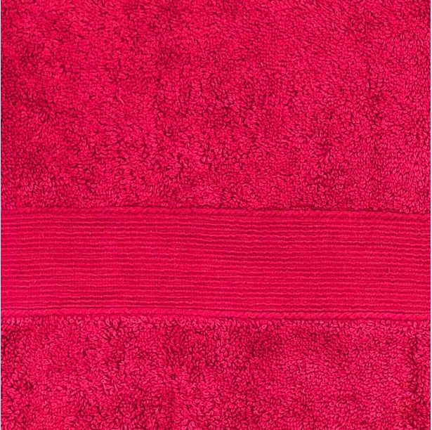 Lot de 2 serviettes de bain 50x100 cm - Serviettes de toilette éponge 600 g/m² 100 % coton, absorbantes, douces et durables