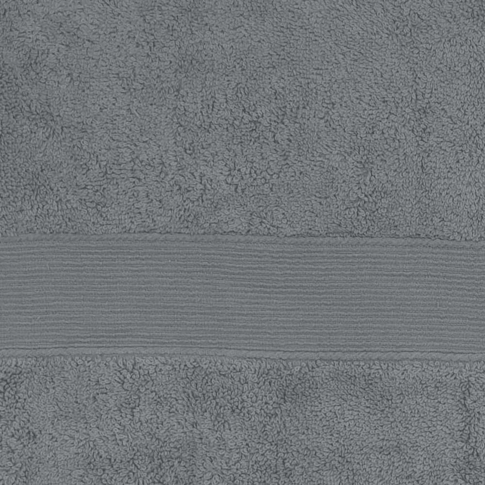 Lot de 2 serviettes de bain 50x100 cm - Serviettes de toilette éponge 600 g/m² 100 % coton, absorbantes, douces et durables