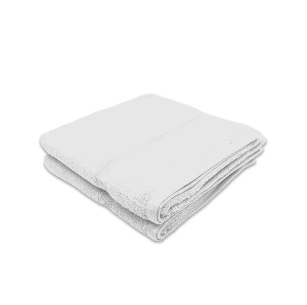 Lot de 2 grands draps de bain 100x150 cm - Éponge 600 g/m² pur coton, ultra-absorbants, doux et durables