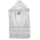 Peignoir de bain avec capuche 450 g/m² – 70% Coton peigné, 30% Bambou – Ultra doux, confortable et absorbant – hypoallergénique