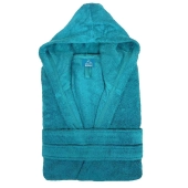 Peignoir de bain avec capuche 450 g/m² – 70% Coton peigné, 30% Bambou – Ultra doux, confortable et absorbant – hypoallergénique