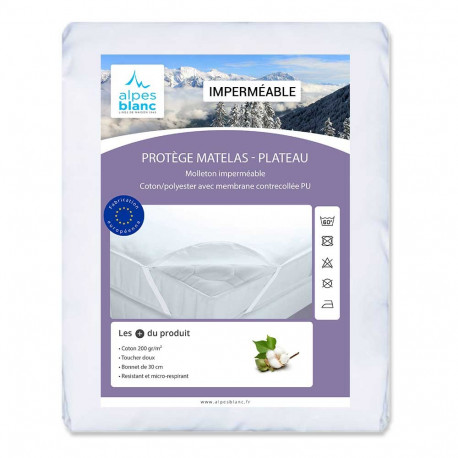Protège-Matelas Imperméable en...