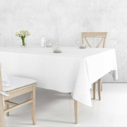 Nappe unie 150x240 cm blanche