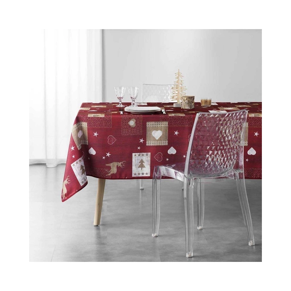 Nappe anti tâches rectangle Augustin 150x240 cm