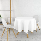 Nappe anti tâches unie ronde 180cm