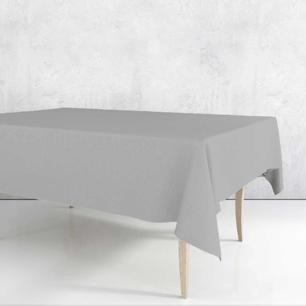 Nappe unie 150x240 cm grise