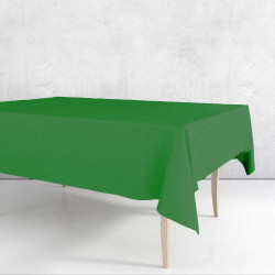 Nappe unie 150x240 cm verte