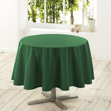 Nappe anti tâches verte ronde