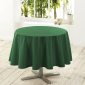 Nappe anti tâches unie ronde 180cm
