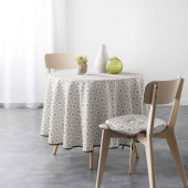 Nappe ronde Salto dans salon