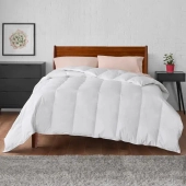 Couette été Éco légère 200 g/m² Fabriquée en France - Enveloppe 100% coton bio - Respirante, fine et durable
