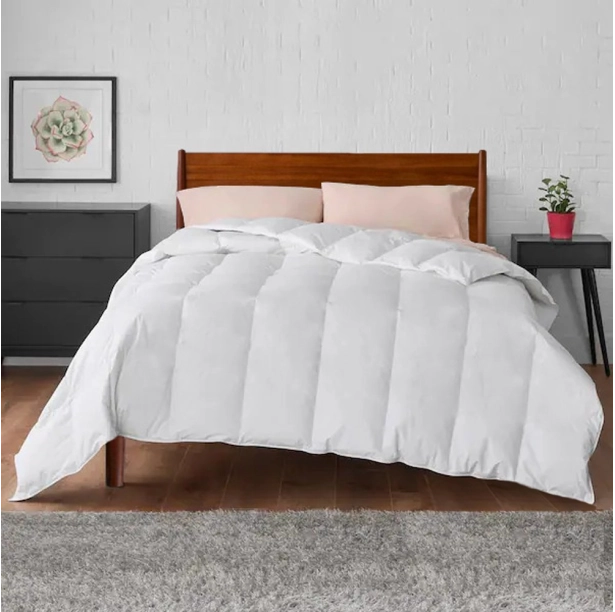 Couette été Éco légère 200 g/m² Fabriquée en France - Enveloppe 100% coton bio - Respirante, fine et durable