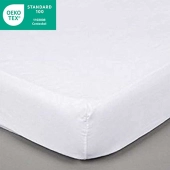 Protège-Matelas Molleton 100% Coton 200 g/m² – Grands Bonnets pour Maintien Parfait, Douceur, Protection et Confort Durable