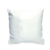 Taie d’oreiller blanche 65x65 cm en coton 57 fils - Fibre naturelle, qualité française, douce et respirante, vendue à l’unité