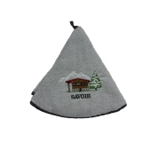 Essuie-main rond motifs Montagne