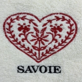 Essuie-main rond motifs Montagne