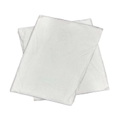 Lot de 2 sous-taies oreillers 100% Coton imperméables - Fermeture Éclair - Lavage à 40°