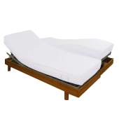 Protège-Matelas Coton 200 g/m² TPR – Spécial Lit Électrique, Respirant, Confortable et Résistant pour Protection Literie Durable