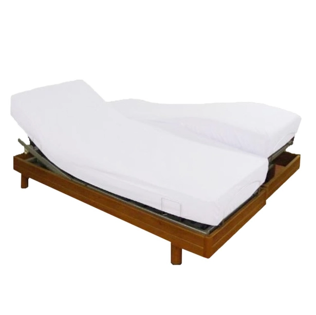 Protège-Matelas Coton 200 g/m² TPR – Spécial Lit Électrique, Respirant, Confortable et Résistant pour Protection Literie Durable