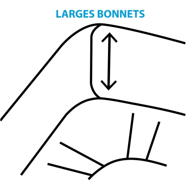 Protège-Matelas Coton 200 g/m² TPR – Spécial Lit Électrique, Respirant, Confortable et Résistant pour Protection Literie Durable