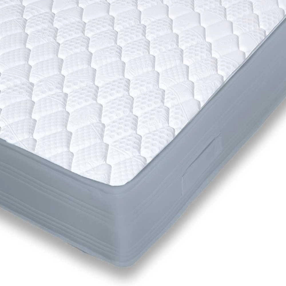 Matelas Lune en mousse haute résilience 35 kg/m3 - Epaisseur 21 cm, soutien dynamique et équilibré, tissu respirant