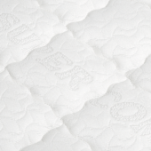 Zoom de dessus du matelas.