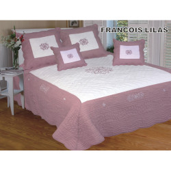 Couvre Lit François Lilas 180 x 240 cm.