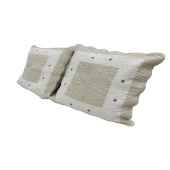 Couvre lit Peaceland Abeilles + taie(s) pur coton