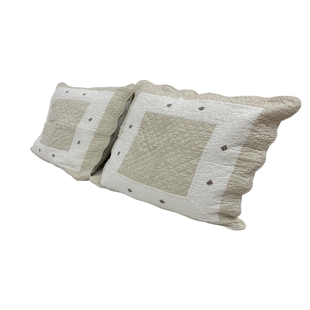 Couvre lit Peaceland Abeilles + taie(s) pur coton
