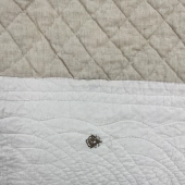 Couvre lit Peaceland Abeilles + taie(s) pur coton