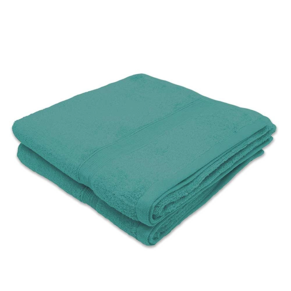 Lot de 5 serviettes éponge 600 g/m² vert sauge - 100% coton, ultra absorbantes, douceur premium et tenue des couleurs