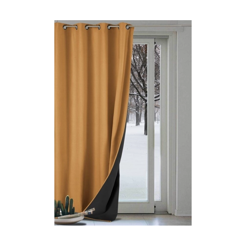 Rideau thermique GALENA 140x260 cm - Isolant et occultant, confort intérieur toutes saison, économie d'énergie