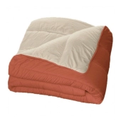 Couette Microfibre Terracotta-Chamois 140x200 cm 1 place