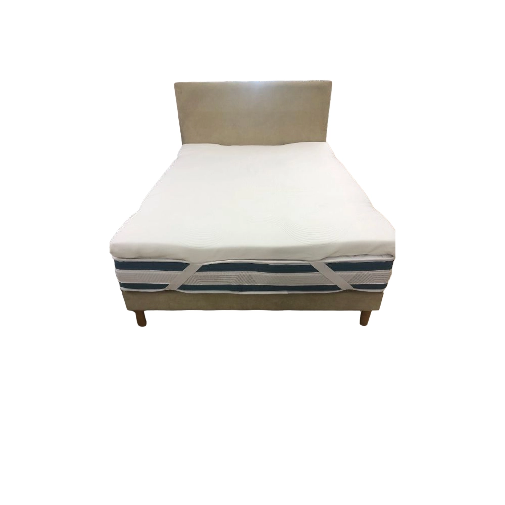 Surmatelas 7 cm mémoire de forme TENCEL 160x200 cm lit 2 personnes