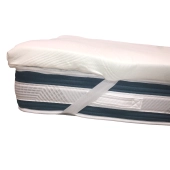Surmatelas 7 cm mémoire de forme TENCEL 160x200 cm lit 2 personnes