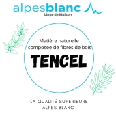Surmatelas 7 cm mémoire de forme TENCEL 160x200 cm lit 2 personnes