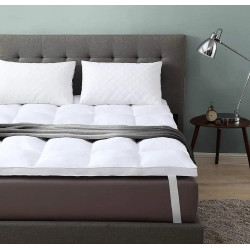 image surmatelas enveloppe percale vue de face