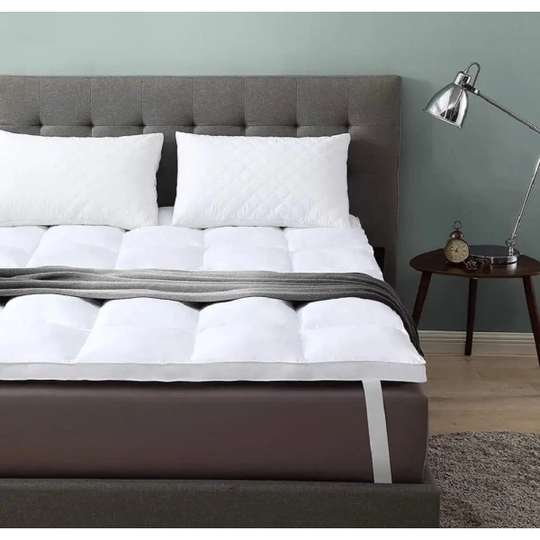 image surmatelas enveloppe percale vue de face