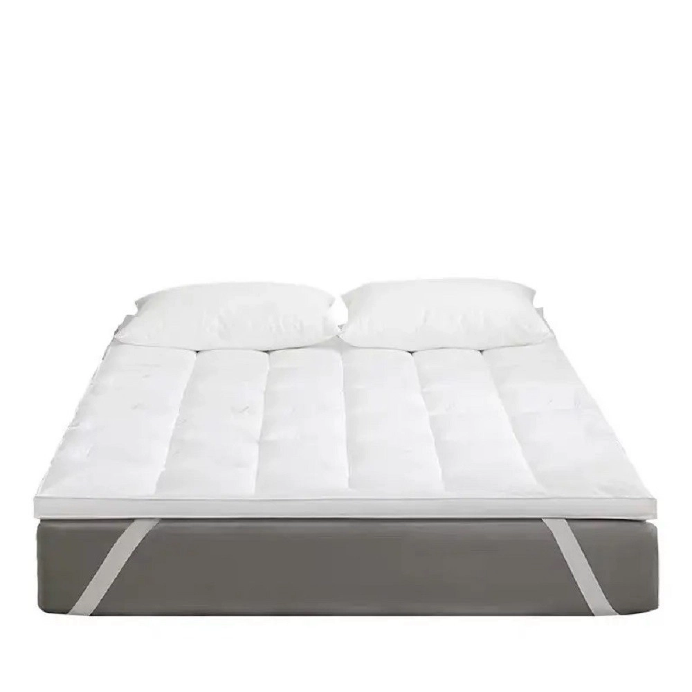Surmatelas Moelleux 5 cm – Confort Supérieur avec Enveloppe Percale de Coton Douce, Respirante et Durable pour Nuits Paisibles