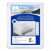 Sous-taie imperméable anti-acariens RESPIRA avec encarts