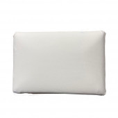 Oreiller visco fraicheur mémoire de forme 40x60 cm souple fond blanc