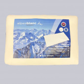 Oreiller visco fraicheur mémoire de forme 40x60 cm ferme housse amovible avec fermeture éclair avec encart