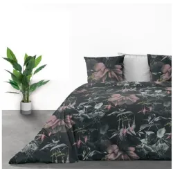 housse de couette coton bio 220x240 cm Belle de jour décor chambre
