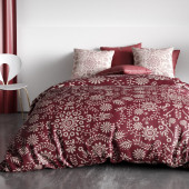 housse de couette coton bio 200x200 cm Vishka décor chambre