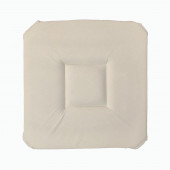Lot de 6 Galettes de chaise - Beige par deux  verso